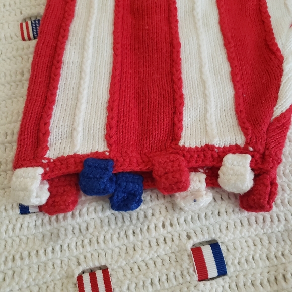 Design Options Ameriana Sweater, Vintage,crochet - Picture 7 of 16